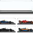 Acrylic Display Case for Lego 42206 Oracle Red Bull F1,for Ferrari F1 42207,for McLaren F1 42141,for Mercedes-AMG F1 42171,Dust-Proof Display Box for Lego Technic f1 car(NOT Included The Model)