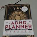 Adhd Daily Planner - A Self Care Personal Gratitude Journal to Increase Productivity and Success in Life & Work, Weekly & Monthly Undated Planner for Women and Men, Vision Board & Organizer + Stickers