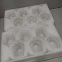 Wine Glasses Set of 12, 12oz Clear Red/White Wine Cup, Long Stem Wine Glasses for Party, Wedding and Home