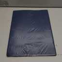 RETTACY Lined Journal Notebook, 96 Numbered Pages, A4 Large Size (8.5'' x 11''), for Men & Women, Journaling, Writing, Work & Office, Leather Softcover, 100 GSM Thick Paper (Navy Blue)