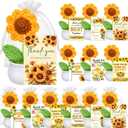 Jerify 12 Pcs Crochet Sunflower Gifts with Cards, Handmade Appreciation
Knitted Blooms with Cards Bulk for Teacher Women Friend Coworker, End of Year Favors, Table Decor, Handcrafted Yarn Flowers