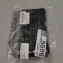 Foilswirl 1 Pcs Kids Knee Brace with Side Stabilizers Patella Gel Pads Adjustable Straps Youth Child Knee Brace Support for Meniscus Tear Sports, Meniscus Tear (Black)