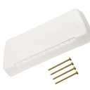 65528 RV Refrigerator Vent Lid Fits for Ventmate Dometic RV White Fridge Roof Vent Cover