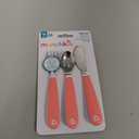 Munchkin Splash Toddler Fork, Knife and Spoon Utensil Set, 6 Pack, Pink/Purple