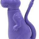 Brite Concepts Dinosaur Shaped Sippy Cup, Plastic, 6-Ounce, Colors Vary (Pack of 6)