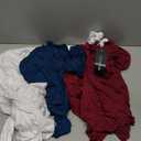 Free to Live 3 Pack Long Sleeve Cardigan for Women Open Front Dressy Casual Fall Draped Lightweight Sweaters Cover Up Shrugs