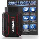 KONNWEI OBD2 Scanner Bluetooth, Full System Car Diagnostic Scanner Tool, Check Engine Code Reader, Voltage Test, I/M Readiness, Data Stream, AutoVIN, No Subscription & Exclusive APP for iOS & Android