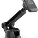 WixGear Dashboard Mount, Universal Magnetic Phone Holder for Car, Windshield Mount and Dashboard Mount Holder for Cell Phones and Tablets with Long Adjustable Arm  (New Rectangle Head)