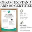 NICETOWN 2 Panels Christmas Red Curtains 52 x 63 Inch - Gold Stamped Grommets Christmas Curtains for Living Room, Bedroom - Holiday Festive Window Drapes - Christmas Decoration