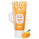 Orange Exfoliating Gel Scrub for Face and Body Skin, Deep Cleansing Moisturizing Skin Orange Peeling Gel, All Types Skin (1pc) BB 01/14/2029