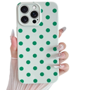 Skyseaco iPhone 15 Pro Max Polka Dott Case