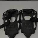 Ice Snow Cleats for Shoes and Boots Non Slip Crampons Ice Shoes Grippers 28 Studs Walk Traction Cleats for Women Men with Adjustable Straps for Hiking Walking Ice Fishing (X-Large (10.5-13 men/11.5-14 women))