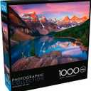 Buffalo Games - Mountains on Fire - Chip Phillips - 1000 Piece Jigsaw Puzzle for Adults - Challenging Mountain Sunset Puzzle Perfect for Game Nights - Finished Size 26.75 x 19.75