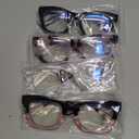 SIGVAN Progressive Multifocus Reading Glasses for Women Men Blue Light Blocking Spring Hinge Computer Multifocal Readers (4 Mix)