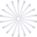 FOUR E'S SCIENTIFIC 10ml Pipette Tips Microchemical Disposable Liquid Pipettor Tips 10mL 100pcs Autoclavable Polypropylene (PP)