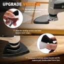 104Pcs Oscillating Tool Detail Sanding Pads Kit 2Pcs Triangle Sanding Pads and 2Pcs Finger Sanding Pad 100Pcs Multitool Sandpaper Grit Fit for Finishing Wood Sanding Plaster