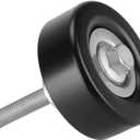Drive Belt Idler Pulley Belt Tensioner Pulley - Compatible for Buick Allure 6 Cyl 3.0L, 6 Cyl 3.6L 2010-2015, 2005-2008, for Buick Enclave 6 Cyl 3.6L 2008-2021 - Replace Part 12610680