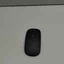 Bluetooth LED Wireless Mouse for MacBook Air iPad Pro Mac Laptop PC - Slim RGB Wireless Mouse, 3 Mode BT 5.2 & 2.4G USB-A/Type-C Connectivity Portable Mice with Jiggler Mode, Matte Black