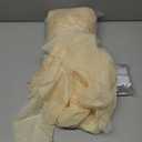 Champagne Tulle Backdrop Curtain with Lights String for Parites Wedding 5x8ft Champagne Sheer Backdrop Curtains for Bridal Shower Baby Shower Birthday Party Photo Booth Background Decorations