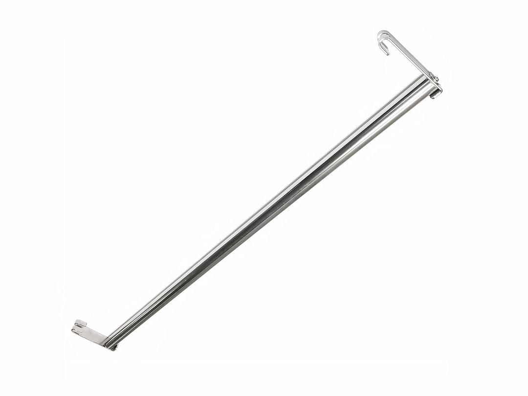 Nexel Coat Rack Rod Kit, 36"W, Chrome Finish
