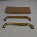 Shower Grab Bar, 2 Pack 16 Inch Gold Bathroom Grab Bar, 1.25" Diameter 304 Stainless Steel Anti-Slip Grab Bars for Bathtubs and Showers, Handicap Shower Grab Bar for Seniors Elderly