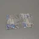 Kreatwow Nautical Cake Decorations and Cupcake Toppers - Sailor Birthday Party Supplies, Ocean Navy Theme Decor for 1st Birthday, Baby Shower, Bachelorette Party (Blue)