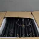 10 Ft String Light Poles for Outside, 4 Pack Heavy-Duty Metal Poles for Outdoor Hanging Lights with Fence Brackets, Outdoor String Light Pole Stand for Patio, Backyard, Garden