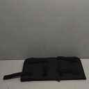 Walker Basket - Foldable Walker Bag with Cup Holder - Fits Folding Walkers - Ideal Walker Accessories for Seniors with Limited Mobility to Carry Water Bottles, Books, Essentials & More (Black)