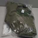 YoungsTex Olive Green Linen Curtains for Living Room 84 Inch Length, Light Filtering Drapes Natural Semi Sheer with Rod Pocket Back Tab for Bedroom Windows, 2 Panels, 52 X 84 Inch