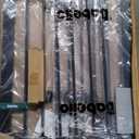 Babelio Baby Gate for Doorways and Stairs, 26-40" Auto Close Dog Gate, PressGuard C5, Easy-Install Pressure Mounted Satey Door, No Drilling Safety Gate for Child and Pets, Black