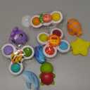 Hely Cancy Infant Bath Toys for 18 Months - No Hole Animal Bathtub Toys, Baby Bath Tub Toys