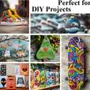 Acrylic Paint Markers, 24 Colors Acrylic Markers Set, Dual Tip Fine & Dot Point Acrylic Paint Pens for Rocks, Wood, Canvas, Stone, Glass, Ceramic, Fabric, Crafts, Rock Painting, Drawing & Art Supplies