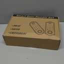 BEBASIA Smart Fingerprint Door Lock with Handle Set, Full App Control, Electronic Digital Touchscreen Keypad, Deadbolt Smart Locks for Front Door, Auto Lock, Black