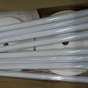 Balloon Stand 15-56 Inch Height Adjustable Balloon Stands For Floor Anti-Tip Balloon Column Stand Metal Material Balloon Column Kit Set Of 2 For Party Celebration Birthday Decor Baby Shower (White)