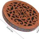 12 INCH Ocean Drum,Water Stream Drum,Rain Disk "Water-Fall",Sound Healing,Onomatopoeic Wooden Drum For Performance Accompaniment