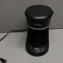 Mr. Coffee Programmable Coffee Maker 5 Cups with Auto Pause Glass Carafe Compact Design Black