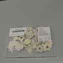 20 PCS Toddler Hair Clips 2.4 Inch Baby Girl Hair Bows Fully Covered Barrettes Infant Hair Accessories for Babies and Kids (Off White)