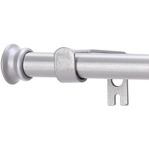 Standard Decorative Window Curtain Rods 30 to 116 Inch,5/8 Inch Diameter Small Curtain Rod Set, Heavy Duty Drapery Rods with Brackets