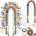 YLOLUL 16 Pcs Graduation Leis 2026 Graduation Candy Lei Kit with Honor Cord Class of 2026 Graduation Ribbon Money Lays Necklace Graduation Gift Party Accessories for Women Men