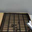 MidWest Homes for Pets Folding Metal Puppy/Dog Exercise Pen, Indoor/Outdoor Playpen with Secure Door, Provides 16 Sq Feet of Play Space, 24-Inches Tall, Black E-Coated