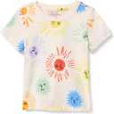 Amazon Essentials Girls and Toddlers' Short-Sleeve T-Shirts