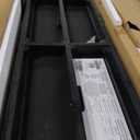 Signature Design by Ashley Cabalynn Farmhouse Upholstered Dining Bench, Foam Cushion, Hardwood Solids, 63.5" W x 16.5" D x 19.75" H, Beige & Light Brown