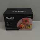 Toaster 2 Slice, Wide Slot Stainless Steel Toaster with 6 Browning Levels, Reheat & Defrost, for Bagel, Toast, Bread, Kitchen Essentials, Removable Crumb Tray (sliver)