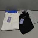 4 Pack Women's Long Sleeve Shirts, Crew Neck Ribbed Stretch Tees Slim Fit Fall Knit Tops Casual Basic Undershirts
XL