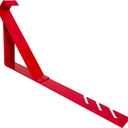 5 x Guardian 2501 Fixed Roofing Bracket for 45 Degree Roof Pitch 10 Inch by 45-Degree Fixed Angle Platform Powder Coated Red OSHA Compliant (5 PACK)