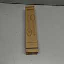 Large Wooden Spoons for Cooking, 2Pack Natural Teak Wood Cooking Spoon Set, Non-Stick Slotted and Corner Spoon, Heat-Resistant Wooden Spatula Spoon for Serving and Mixing