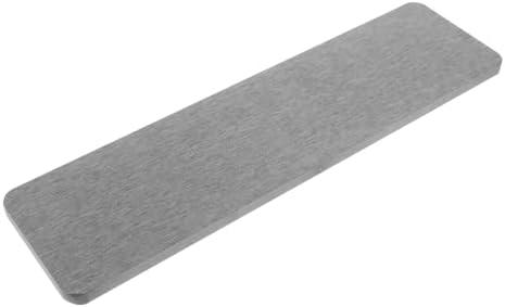 Hemobllo Absorbent Diatomite Coaster Pad Fast Drying Kitchen Bathroom Countertop Mat Deep Grey for Soap Holder and Preventing Moisture2 pack
