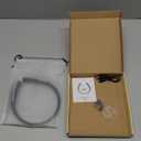 Bluetooth Headphones Neckband, Retractable Headset Wireless Sports Earbuds Noise Cancelling Stereo Earphones with Microphone, IPX5 Sweatproof, Compatible with iPhone Android (Black)