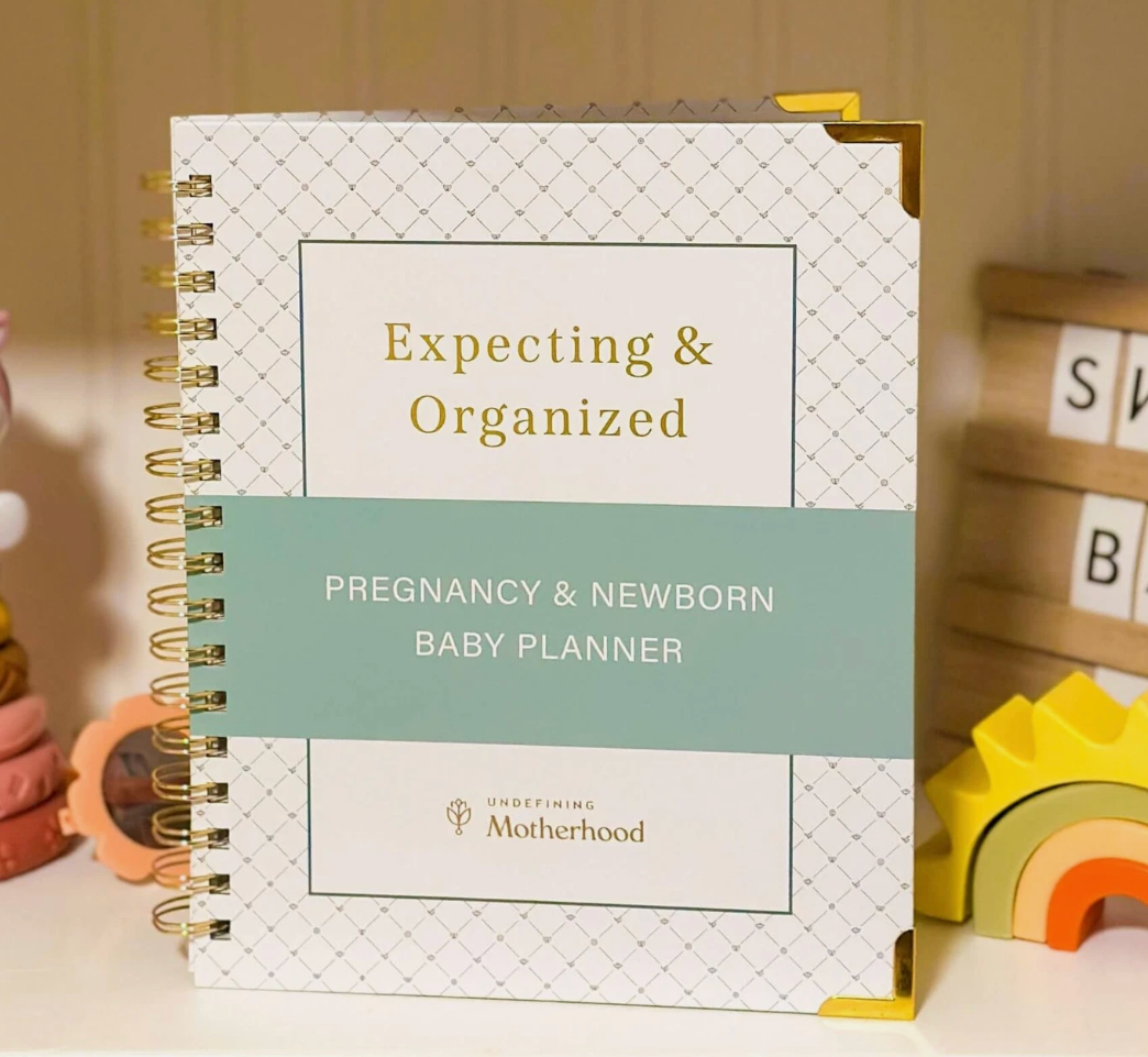 Expecting and Organized New Baby Planner ‚Äì Pregnancy Organizer and Checklist Journal for FirstTime Moms ‚Äì 140+ Page Hardcover Keepsake by Undefining Motherhood