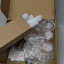 Raycare Pack of 9 Flameless Taper Candles Battery Operated, Led Candle Sticks Warm Flickering, 6.7 Inches Taper Candlesticks with Holders, LED Window Candles with Remote Timer (Batteries not included) (White)